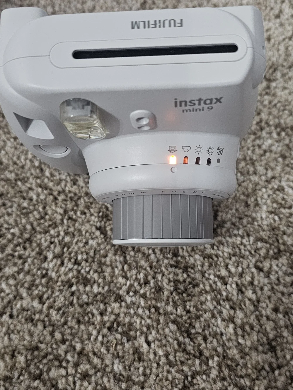 Instax Pink Marble Camera Crossbody Bag